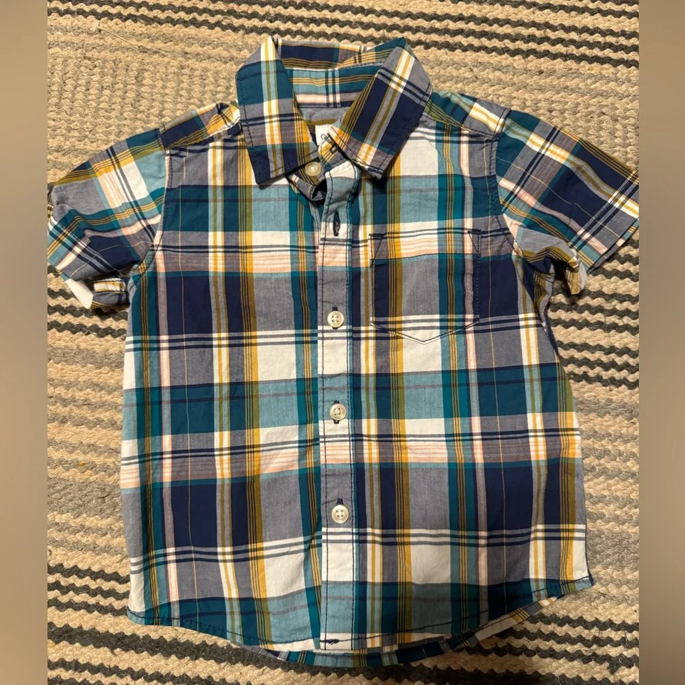 Carter’s 9M Plaid Shirt